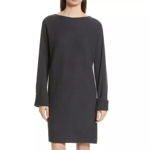 Vince Gray Wool/Cashmere Long Sleeve Sweater Dress Small NWT